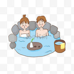 日本露天浴池温泉