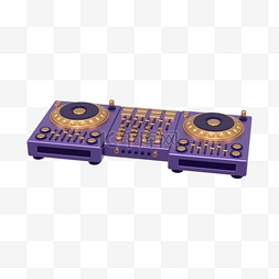 3DC4D立体DJ打碟机