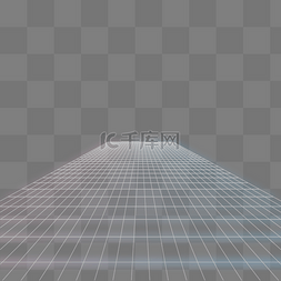 空间透视网格线图片_科技立体透视空间线条装饰