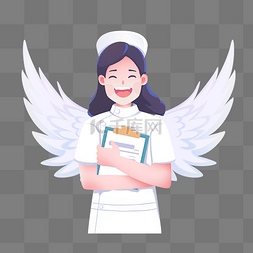aigc护士图片_512国际护士节白衣天使护士医护人