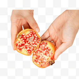 椰子果粒图片_石榴食物果粒