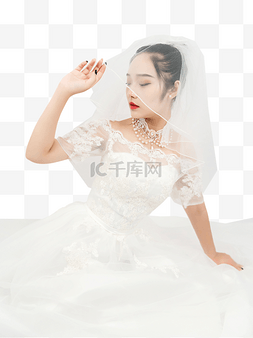 婚纱美女人物