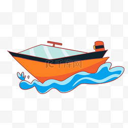 海浪船只游艇航海