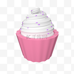甜点小图片_3D立体甜品小蛋糕