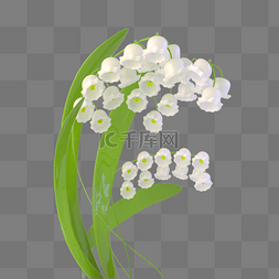 3D立体春天花朵花卉