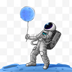 星球银河气球宇航员