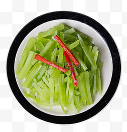 笋丝图片_蔬菜美食莴笋莴苣新鲜莴笋丝