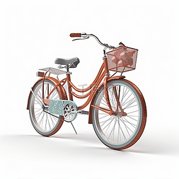 彩色的自行车图片_一辆彩色的自行车