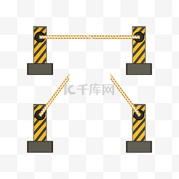 门禁汽车障碍开关卡通