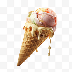 冰激凌样机图片_实拍冰激凌甜品甜点摄影图