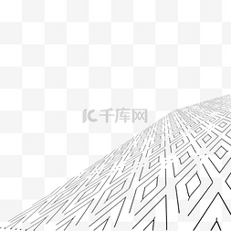 几何简约商务背景图片_科技立体透视空间线条装饰