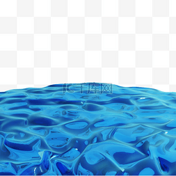 波光粼粼海水图片_3DC4D立体水波海面波纹