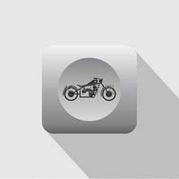 摩托车轮胎图片_直升机摩托车图标主题矢量艺术插