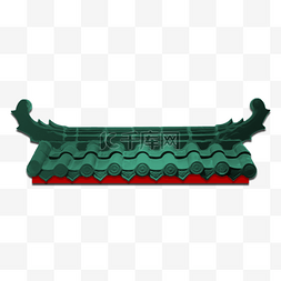 中国古风建筑屋檐游戏
