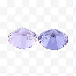 紫色钻石首饰图片_粉紫色钻石首饰宝石配饰