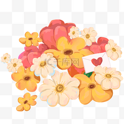 花瓣图片_彩色植物花朵