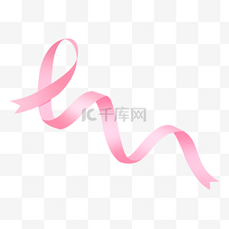 周年庆周年庆图片_粉色丝带飘带彩带仿真