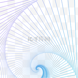 旋转螺旋图片_渐变螺旋旋转几何线条底纹