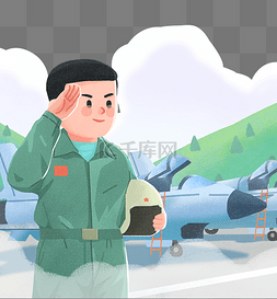 中国空军成立日飞行员