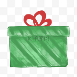 红色钱的符号图片_礼盒礼物丝带绿色卡通可爱