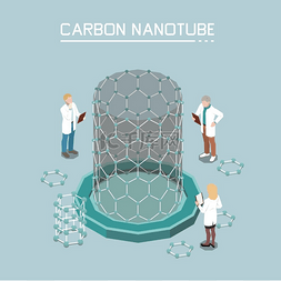 纳米技术等距组成与碳纳米管从石