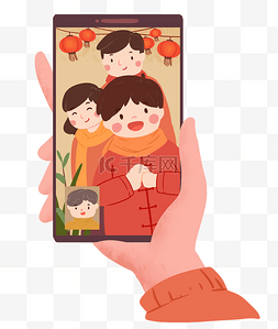 春节手机线上视频拜年
