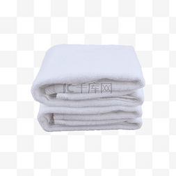白色摄影图洗涤毛巾