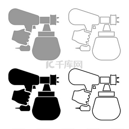 喷枪手持喷雾器使用 Arm 使用工具