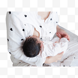 哺乳图片_哺乳母乳喂养人像三胎婴儿