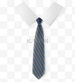 白衬衫西装领带图片_领带衣领