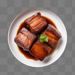 红烧肉图片_免扣美食摄影美味红烧肉