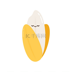 稻谷卡通图片_米字设计。白色背景下的水稻病媒