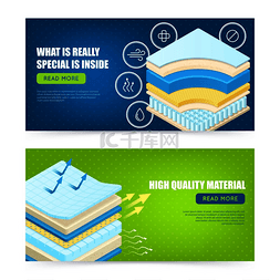 设计材料矢量图片_最佳床垫高品质现代材料描述2横