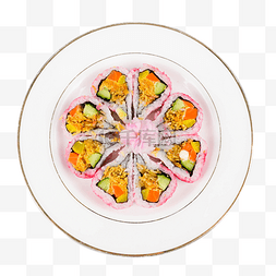 樱花图片_特色美食樱花寿司