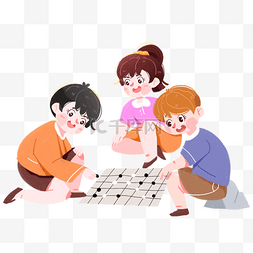 游戏人物图片_棋牌游戏下棋对战人物