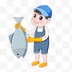 渔民打渔图片_秋季渔民打渔捕捞钓鱼捞鱼