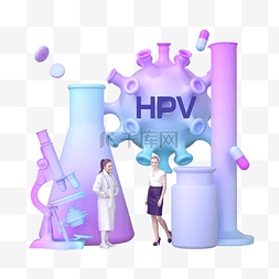 医疗健康打针图片_HPV疫苗医疗健康接种