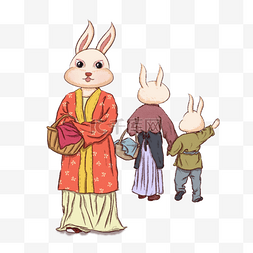 卯兔图片_癸卯兔年兔子年货节