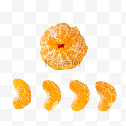 新鲜柑橘图片_拨开橘子春见粑粑柑