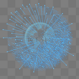 科技背景大图片_科技大数据噪点粒子噪点