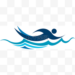 乌person图片_swimming logo