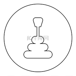 手动控制图片_变速箱手动换挡自动变速器图标圆