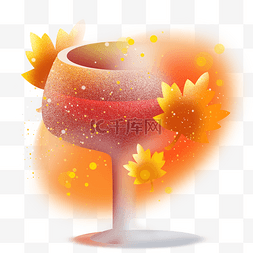 红酒logo图片_感恩节弥散红酒