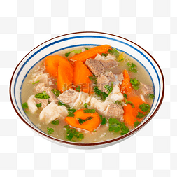 羊肉鲜汤图片_冬季养生浓汤萝卜羊肉汤
