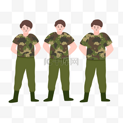 军事训练图片_开学新生军训军事训练