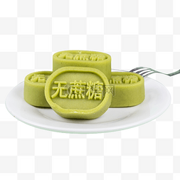 绿豆糕点传统美食绿豆糕