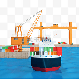 两栖船坞图片_港口码头海运交通运输物流