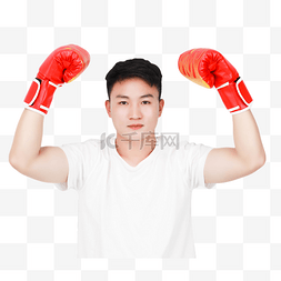 体育夏季男生远动员拳击