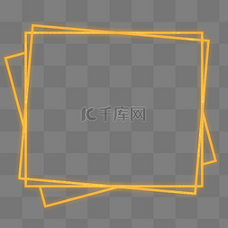金粉图片_金色霓虹边框