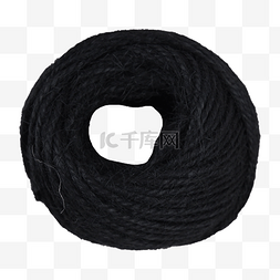 黑色毛线编织舒适保暖亲肤